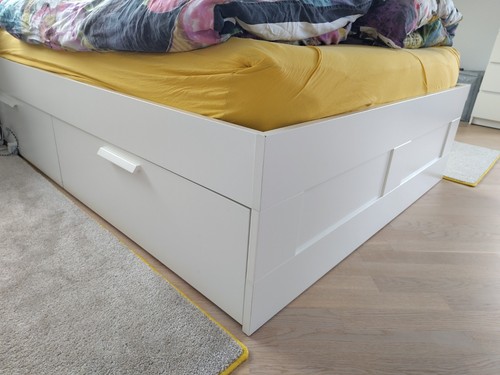 Bett brimnes ikea 140x200 - brimnes, mit