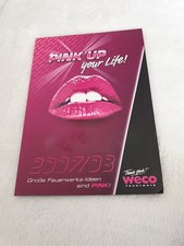 Weco Feuerwerks Katalog