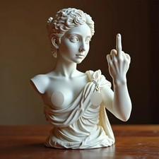 Mini gipsfigur figur skulptur - mini,