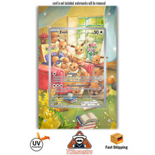 Evoli Eevee TWM 188/167 Pokémon Extended Artwork Rahmen & Schutzhülle