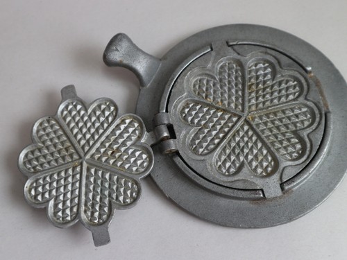 Altes metall waffeleisen für - altes,