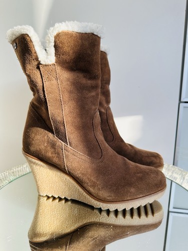 Esprit wildleder winterstiefel - esprit,