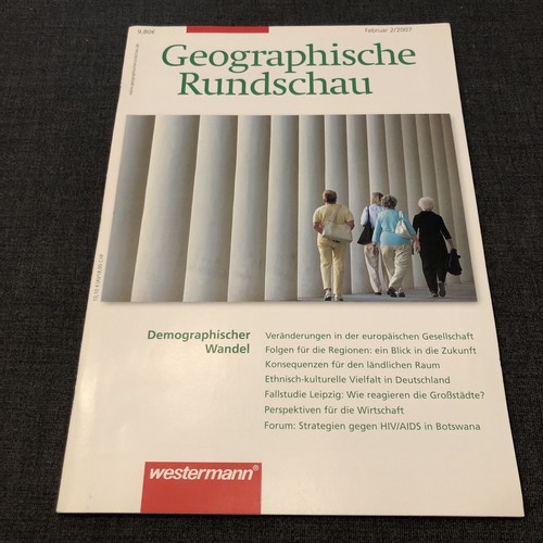 Geographische rundschau 2007 - geographische,