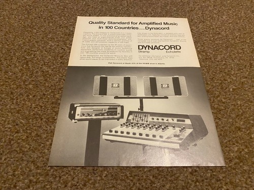 Jbf42 werbung 11x8 - werbung, dynacord