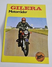 Gilera 50er Moped MOTORRAD Broschüre Prospekte