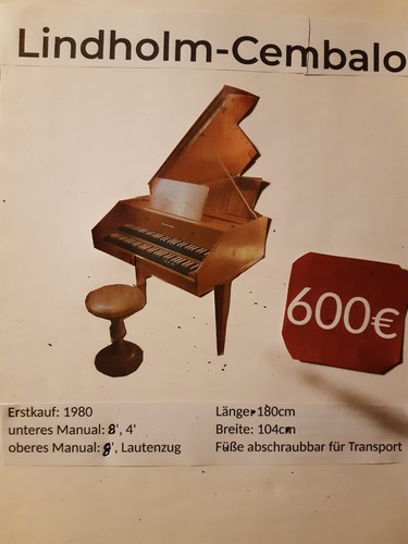 Lindholm cembalo - lindholm,
