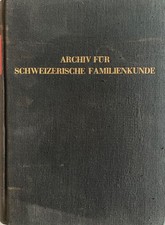 Archiv für schweizerische - für,