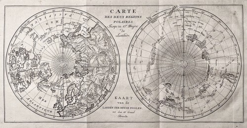 Polar weltkarte australia - polar,