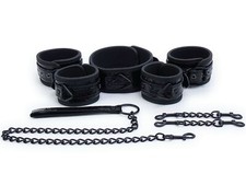 Neopren bondage manschetten - bondage,