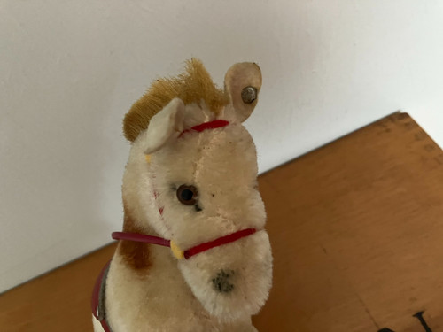 Steiff pinto pony pferd - pony, 50er