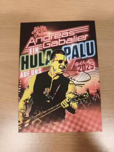 Autogramm andreas gabalier - autogramm,