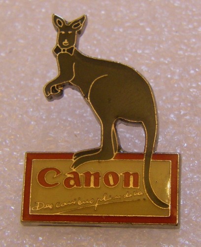Anstecknadeln canon känguru - anstecknadeln,