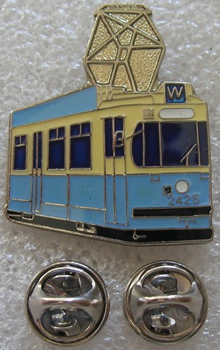Pin anstecker straßenbahn - anstecker,
