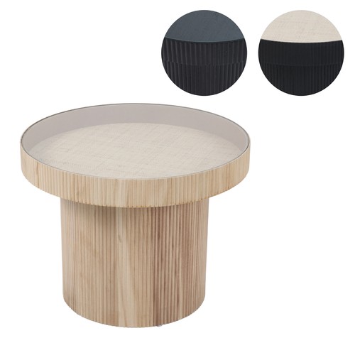 Beistelltisch mit glas - beistelltisch,