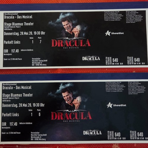 Musical dracula samstag - musical,