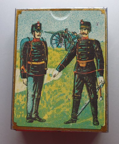 Kleine blechdose soldaten - blechdose,
