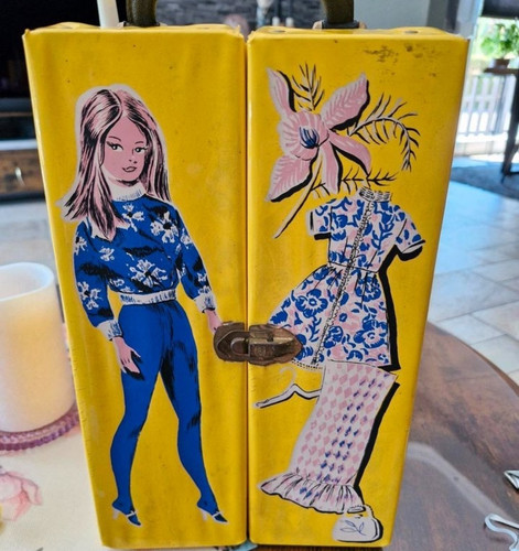Barbie petra vintage koffer - vintage,