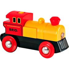 BRIO 63359400 Gelbe Batterielok