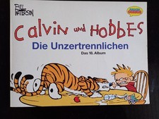 Calvin und Hobbes  18 . Album  Die Unzertrennlichen Zustand sehr gut 1 mal geles