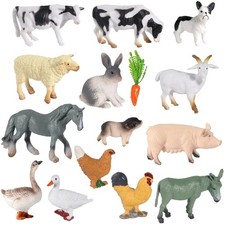 Bauernhof Tierfiguren Set