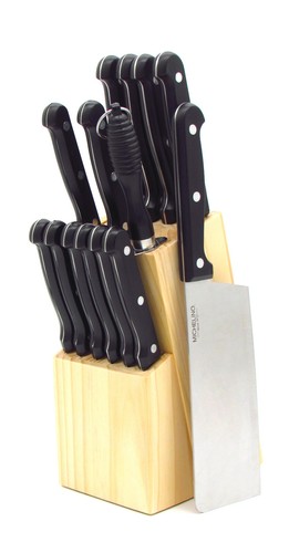 Teiliger messerblock 7x - messerblock, –