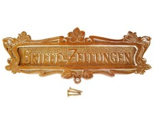 Brief zeitung post schlitz - brief,
