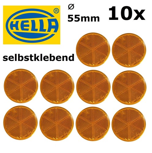 10x hella rückstrahler - 10x,