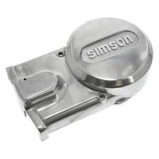 Lichtmaschinendeckel poliert - mit "SIMSON" Schriftzug, hell - M500-M700