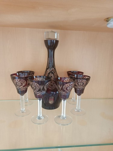 Karaffe mit gläsern - karaffe, 6