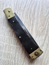 Altes Taschenmesser Messer Gabel Camping Outdoor Asiatisch Ochsenkopf 