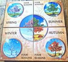 4x 1oz Silber Maple Leaf Four Seasons 2019 , Auflage 20/100 Canada RCM