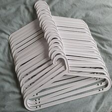30 x Kleiderbügel Bagis Bügel Set Wäschebügel Garderobenbügel Weiß