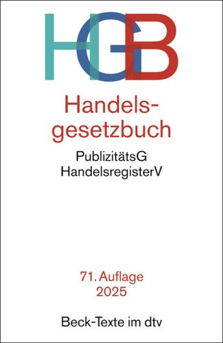 Handelsgesetzbuch mit