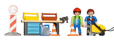 Playmobil Figur Bauarbeiter