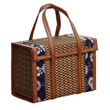 Obstkorb Aus Bambusgewebe