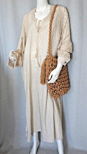 Boho tunika blusen kleid - tunika,