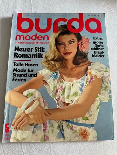 Burda moden ausgabe 1980 mai - 5/1980,