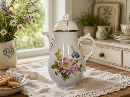 Fürstenberg kaffeekanne alt - fürstenberg,
