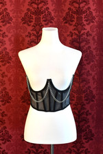 Korsett Unterbrustkorsett Mesh