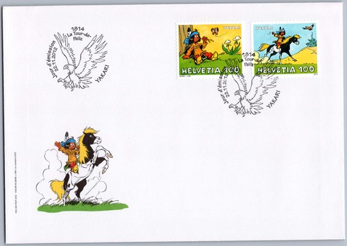 Schweiz fdc tour - fdc, tour-de-peilz