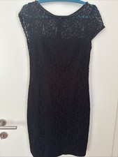 Escada Abendkleid Spitze/Pailetten Gr 36/38