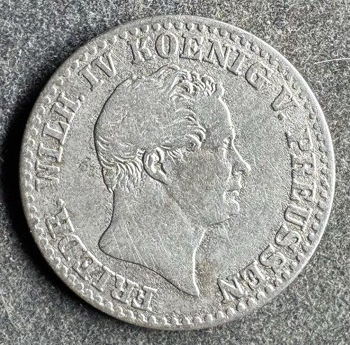 Silbergroschen 1843 a - silbergroschen,