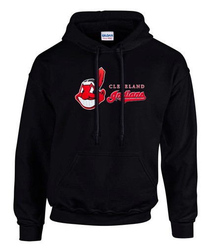 Cleveland indians logo hoodie - cleveland,