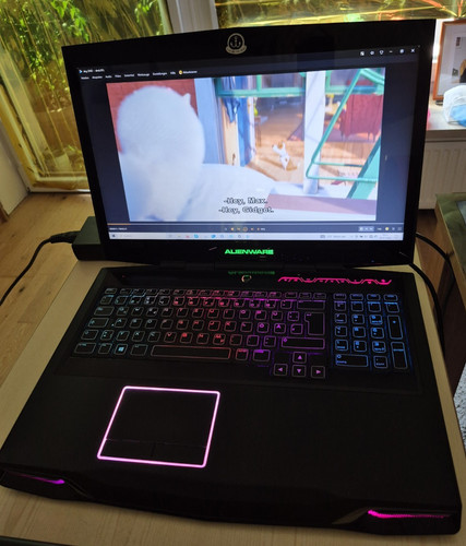 Alienware laptop notebook - 17,
