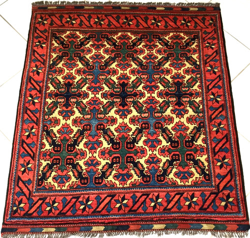 Afghan kazak teppich - teppich, turkmen