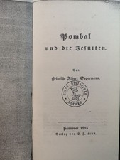 Pombal und die Jesuiten