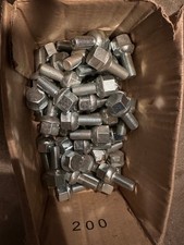 20x Radschraube/Radbolzen Kugelbund  für Anhänger M12x1,5 25mm für Alko Achsen