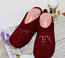 ***Handgestrickte Füsslinge