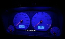 VW Polo 6N GTI 16V Tacho color concept LED blau weiß rot Wunschfarbe