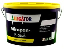 Alligator Miropan Klassik SIL Silikatfarbe für Aussen Fassadenfarbe 5 Liter
